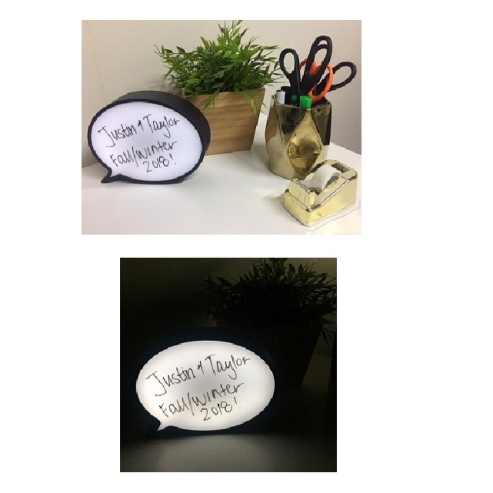 Bubble Text Light Box - Picture 2 of 2